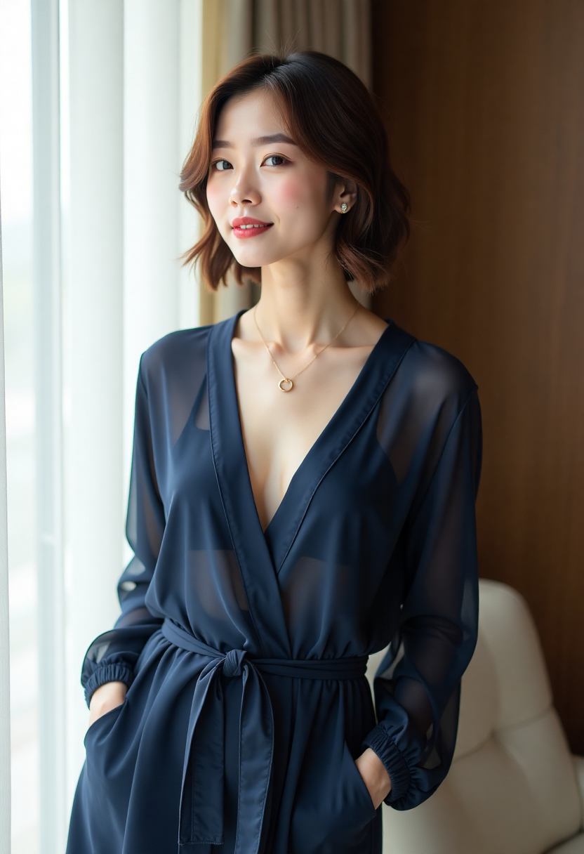 水彩透明蝶